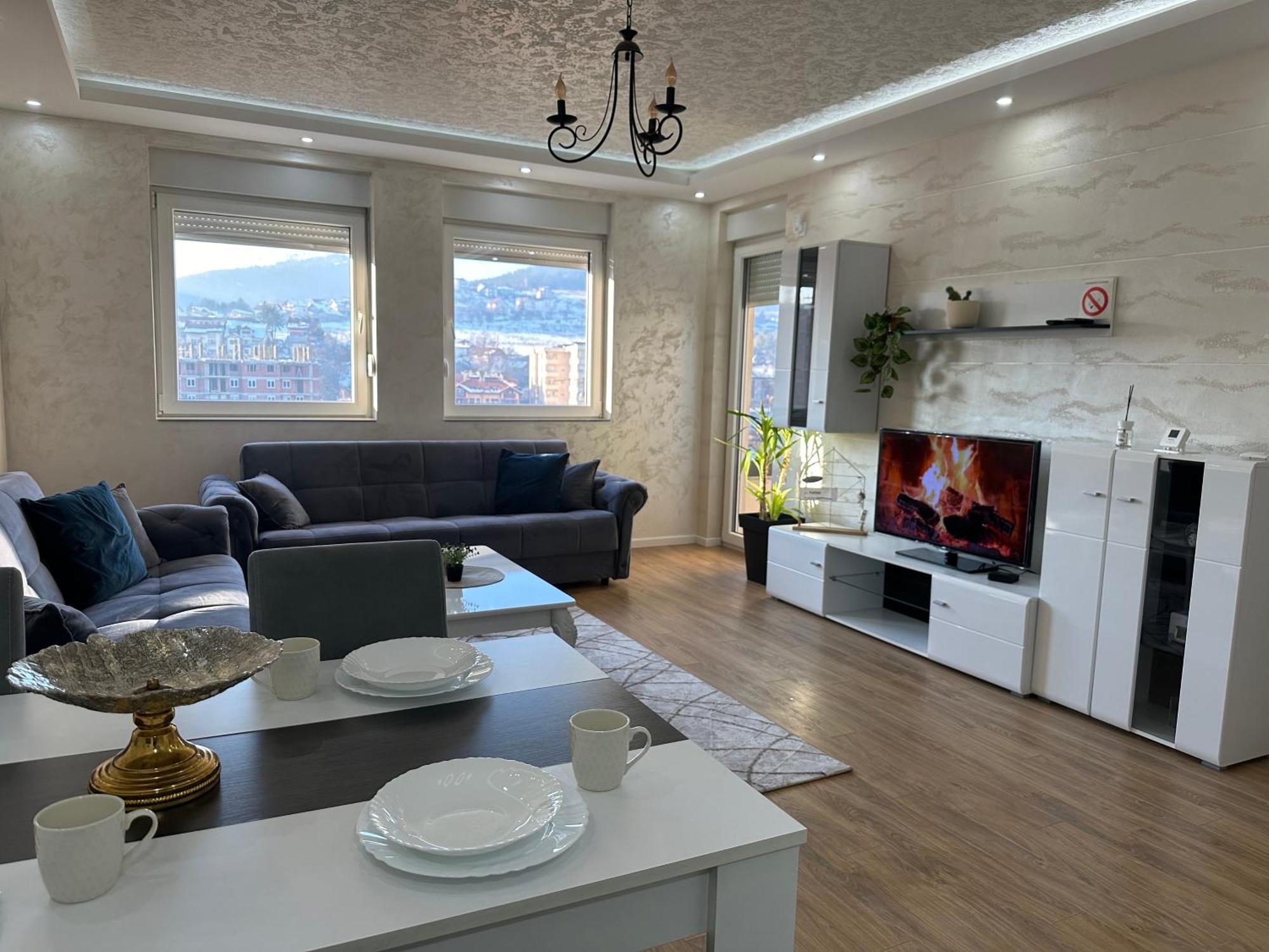 Apartman Ano Lux ノヴィ・パザル エクステリア 写真